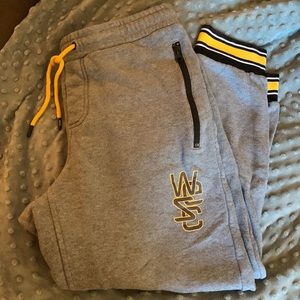 Wesc overlay unisex zip jogger. Mens Small, Womens Medium. Used but in good cond
